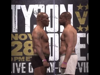 battle of the eyes: mike tyson vs roy jones [rhymes and punches]