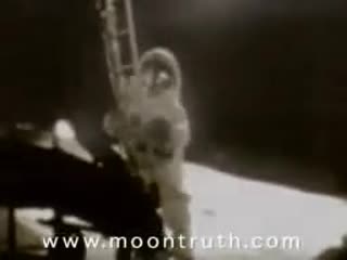 unique footage of the landing of americans on the moon